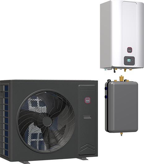 Sistemi ibridi Factory Made Thermaia Adpative Hybrid